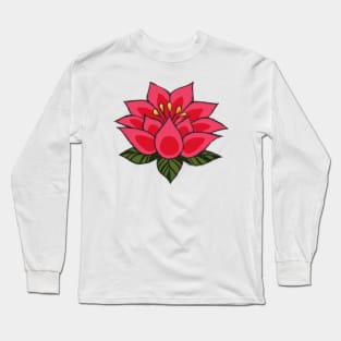 Nana anime ren lotus Long Sleeve T-Shirt